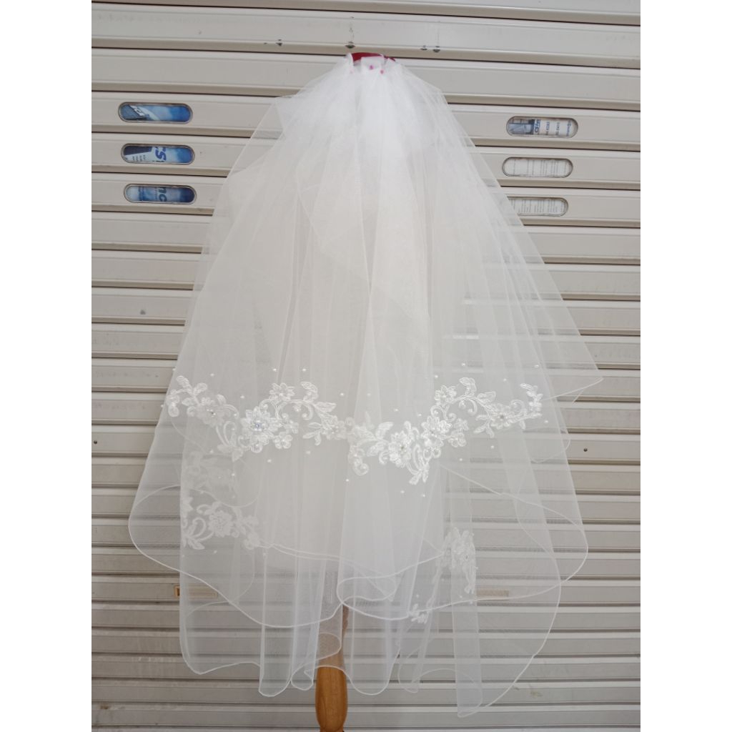Veil Wedding / Slayer Pengantin, slayer kerudung pengantin