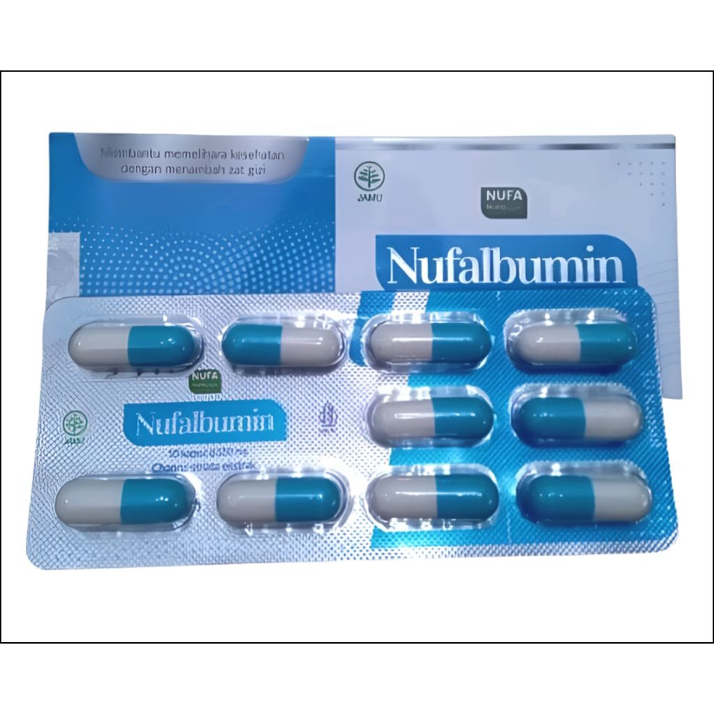 Nufalbumin / Kapsul Ikan Gabus / Suplemen