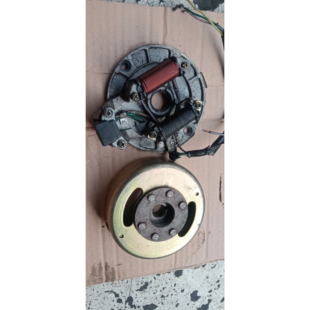 Sepul magnet spul jalan Honda win 100 barang ori copotan