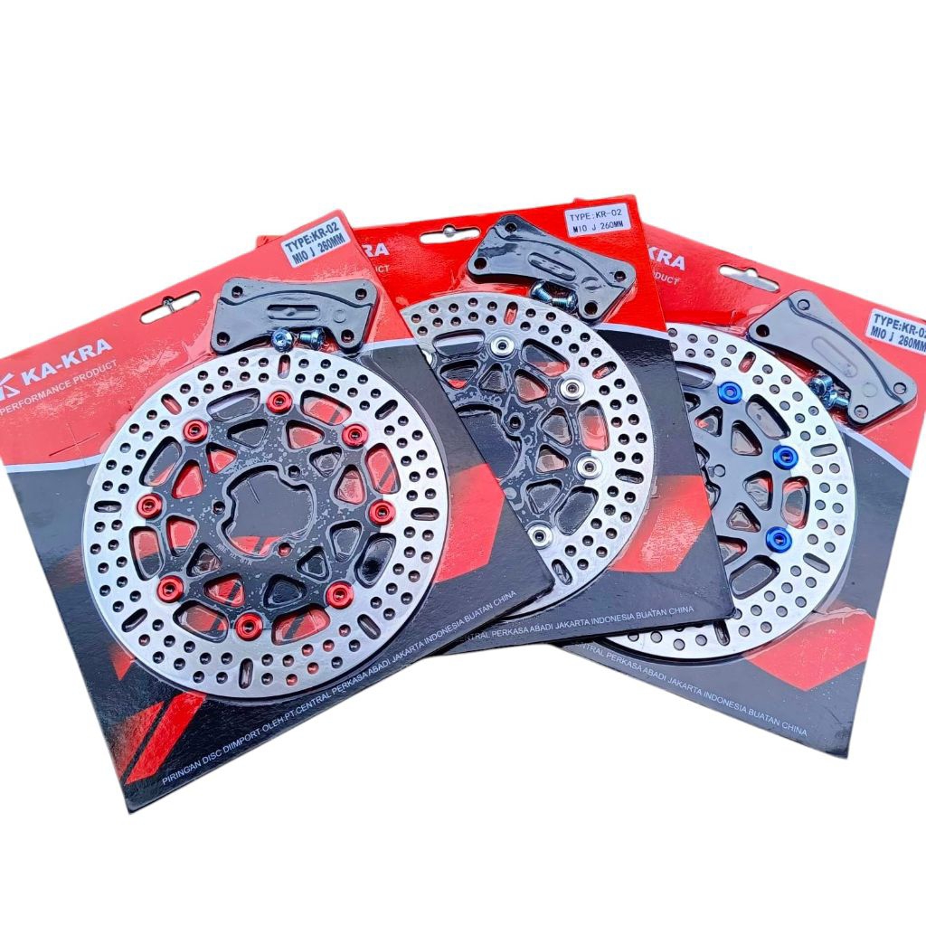 disc cakram depan 260mm mio j mio m3 soul gt fino 125 cakram depan plus breket 260mm mio j mio m3 so