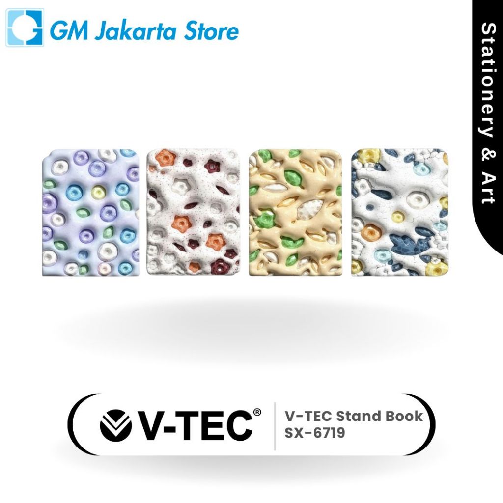 V-TEC Stand Book Fancy Type SX-6719
