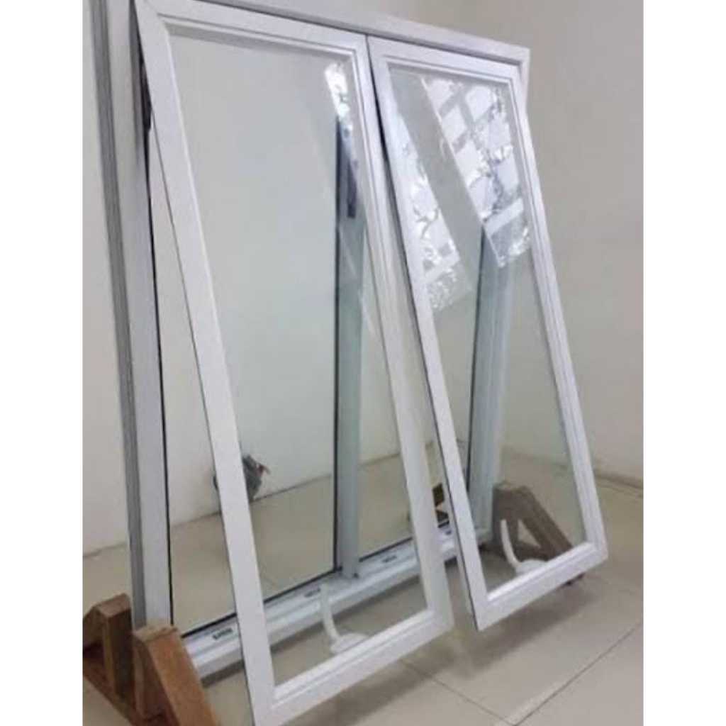 Jendela 2 daun Aluminium