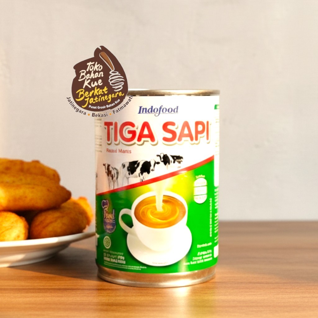 SUSU KENTAL MANIS TIGA SAPI 490 GR / 3 SAPI SKM/KARTON