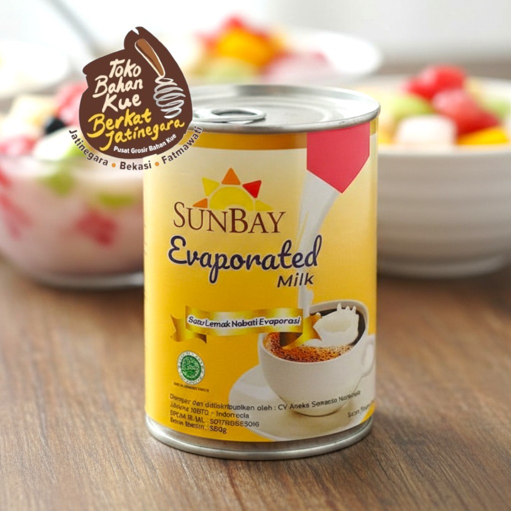 SUNBAY SUSU EVAPORATED 380 GRAM / EVAPORATED MILK SUNBAY / CTN