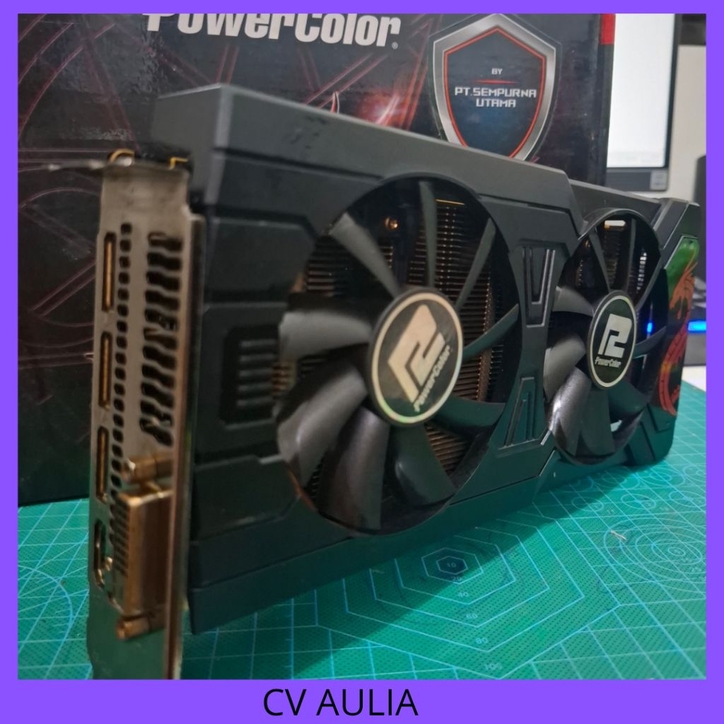 VGA Power Color Red Dragon RX570  4GB GDDR5