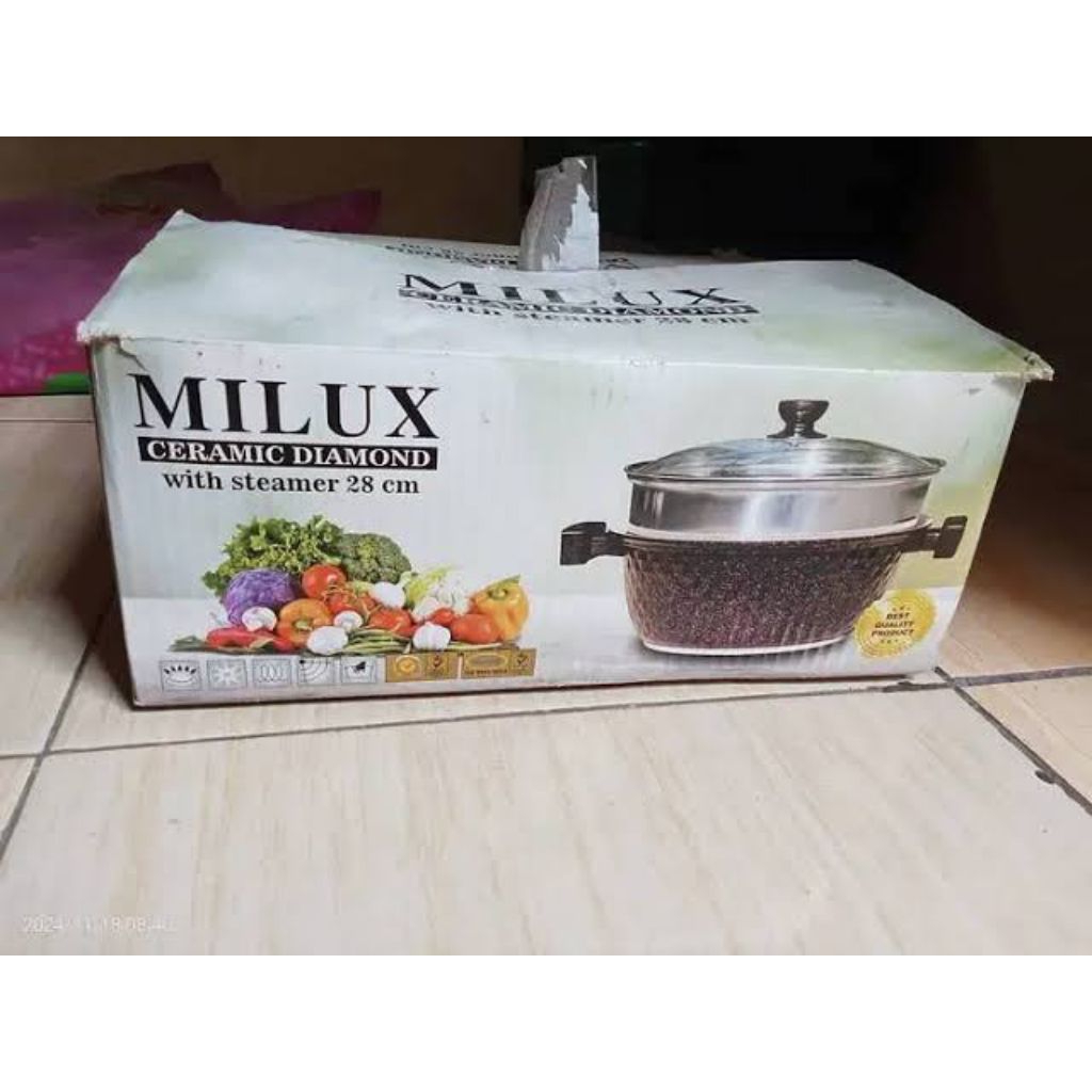Panci milux ceramic diamond