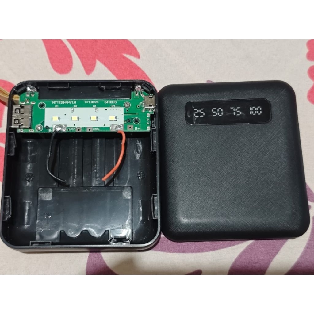 CASING+MODUL POWERBANK 18650