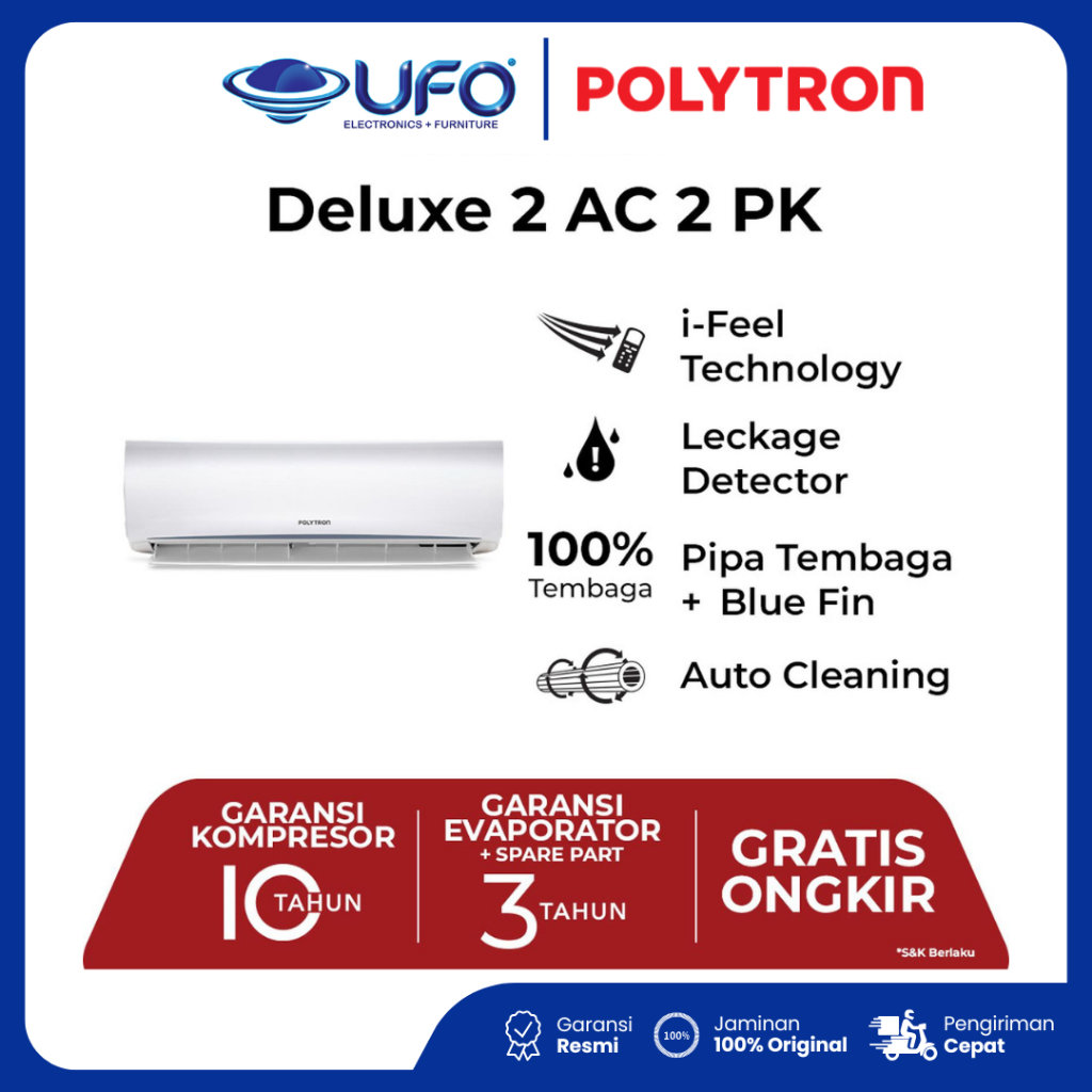 Polytron AC PAC18VH Deluxe 2 PK