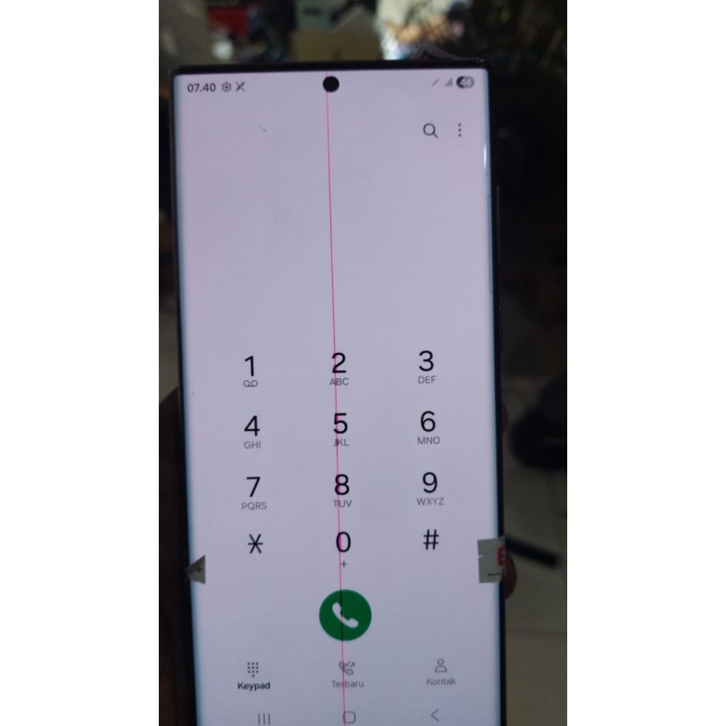 LCD Samsung S22 Ultra minus garis 1