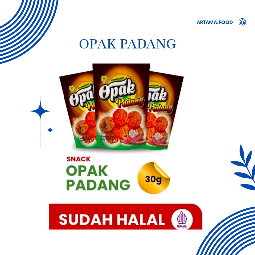 OPAK PADANG VIRAL, SNACK ENAK, ECERAN 30g
