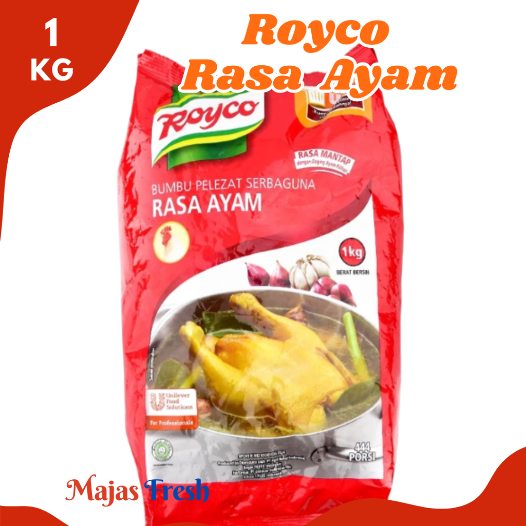 ROYCO AYAM - Bumbu Kaldu Rasa Ayam Royco | 1.000 Kg [ Harga Per BKS ]