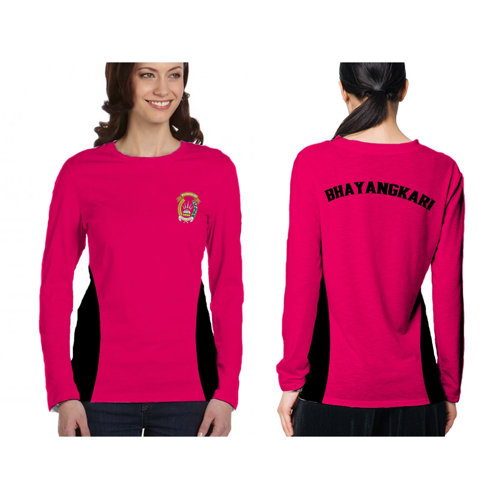Baju Olahraga Bhayangkari Lengan Panjang Kaos Jersey Bhayangkari Seragam Bhayangkari Bisa Pake Nama