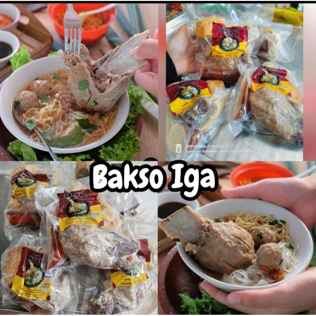Bakso iga by yukning real ada tulang iganya