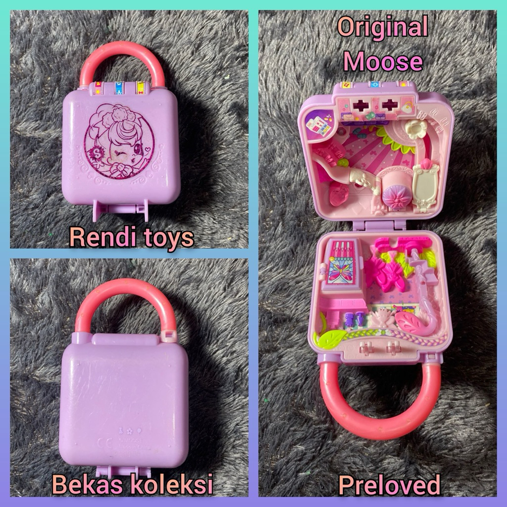 Shopkins Lil Secrets™ Secret Lock Playset, Fab Fairy Fashions Original Moose | Bekas Koleksi | Rendi