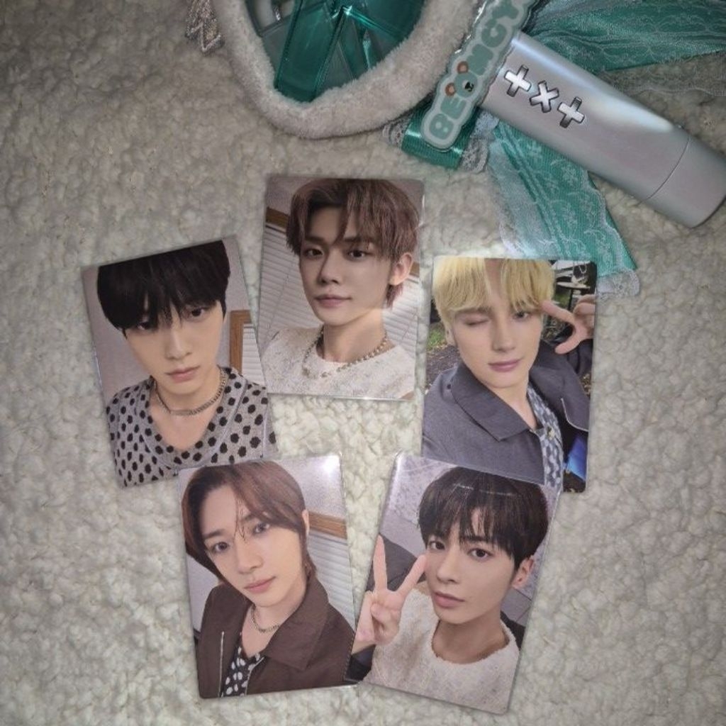 Photocard TXT lightstick official