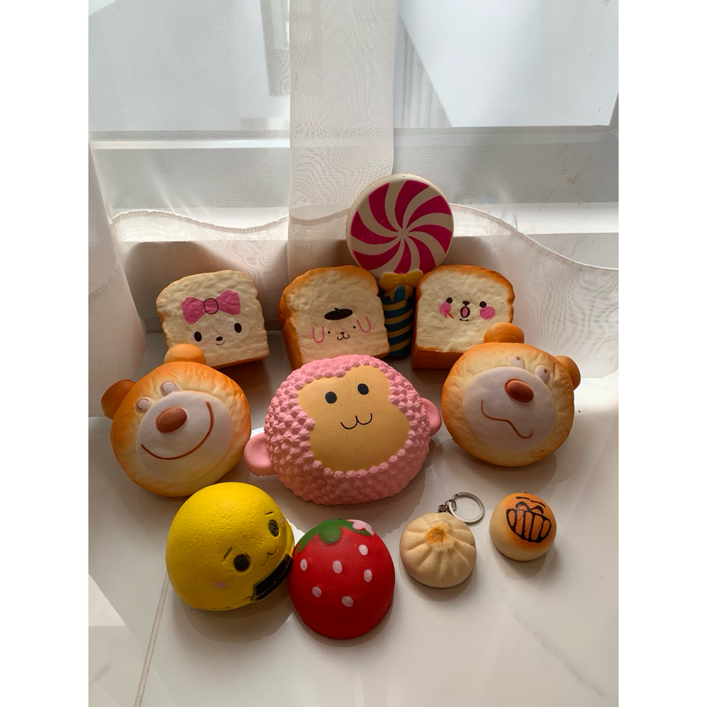 take all 11 squishy lucu