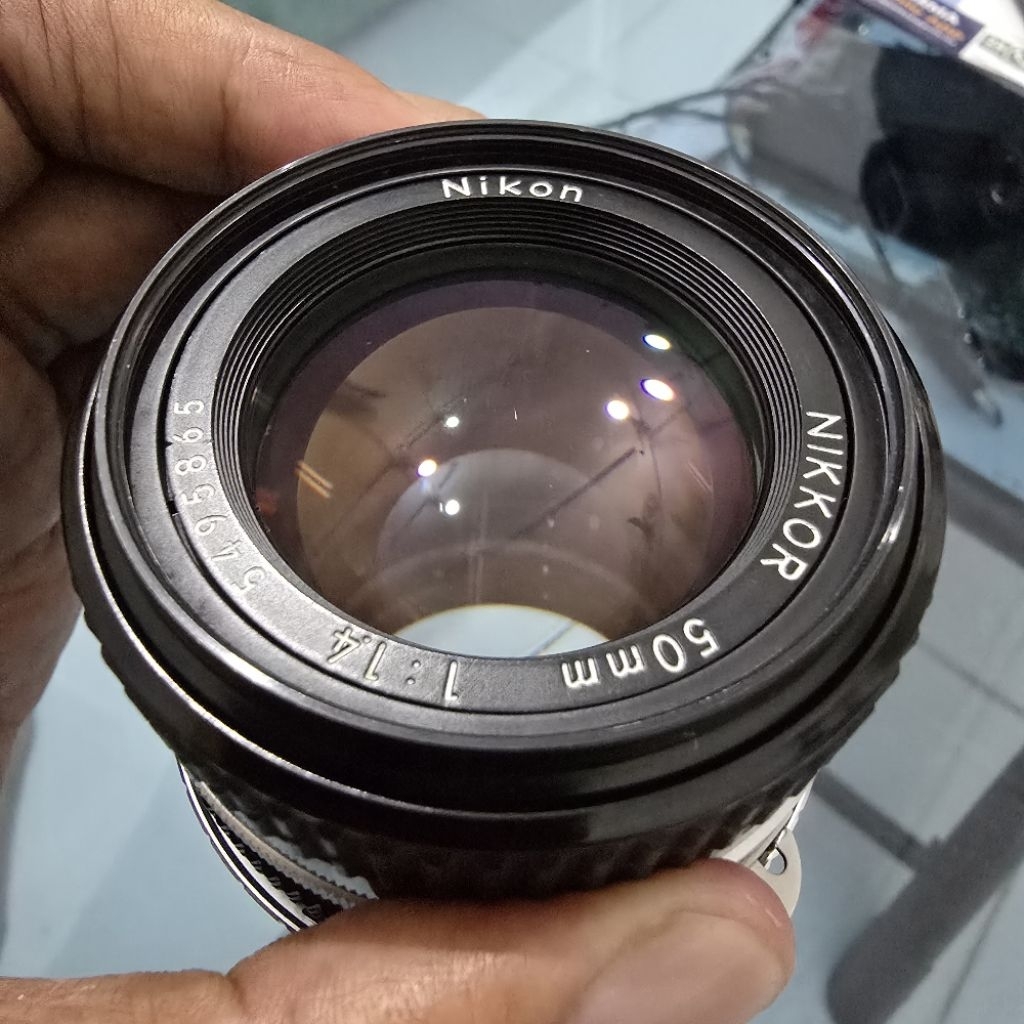 Lensa Nikon 50mm F/1.4 Ai-S Manual