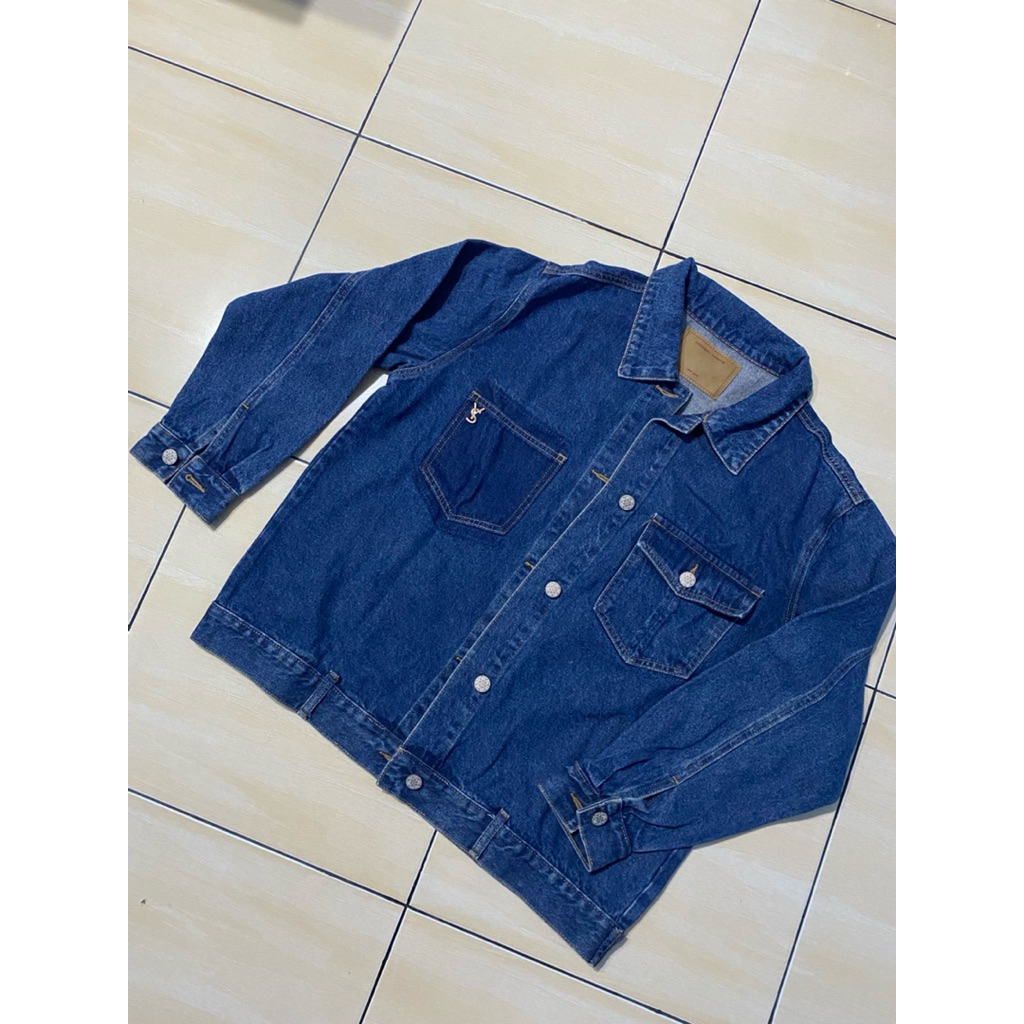 preloved jacket jeans