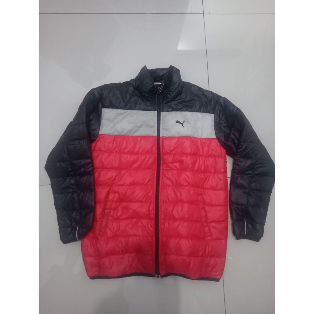 jaket puma bulang bekas