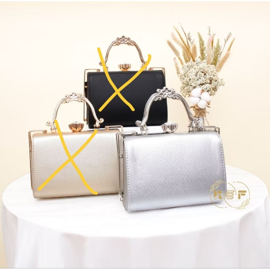 preloved tas pesta kef clutch