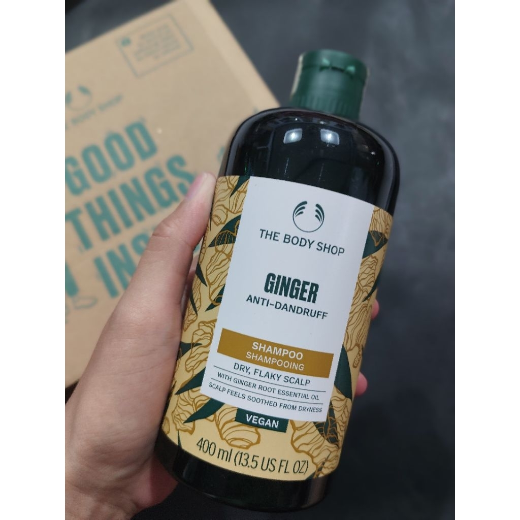 shampoo ginger the body shop ori