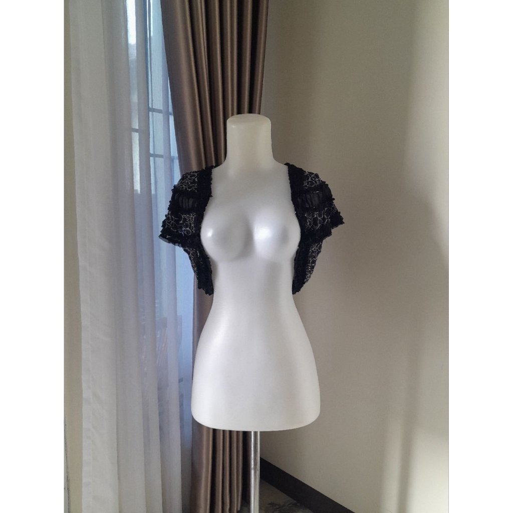 AXES FEMME Bolero Lace Crop, Axes Femme Cardigan Brukat Crop, Axes Femme Outer  Crop Brukat