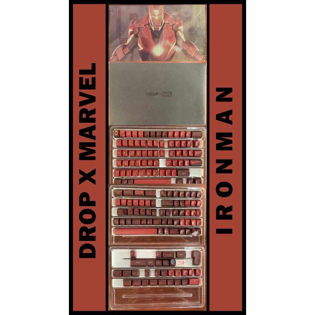KEYCAPS DROP X MARVEL IRONMAN MT3
