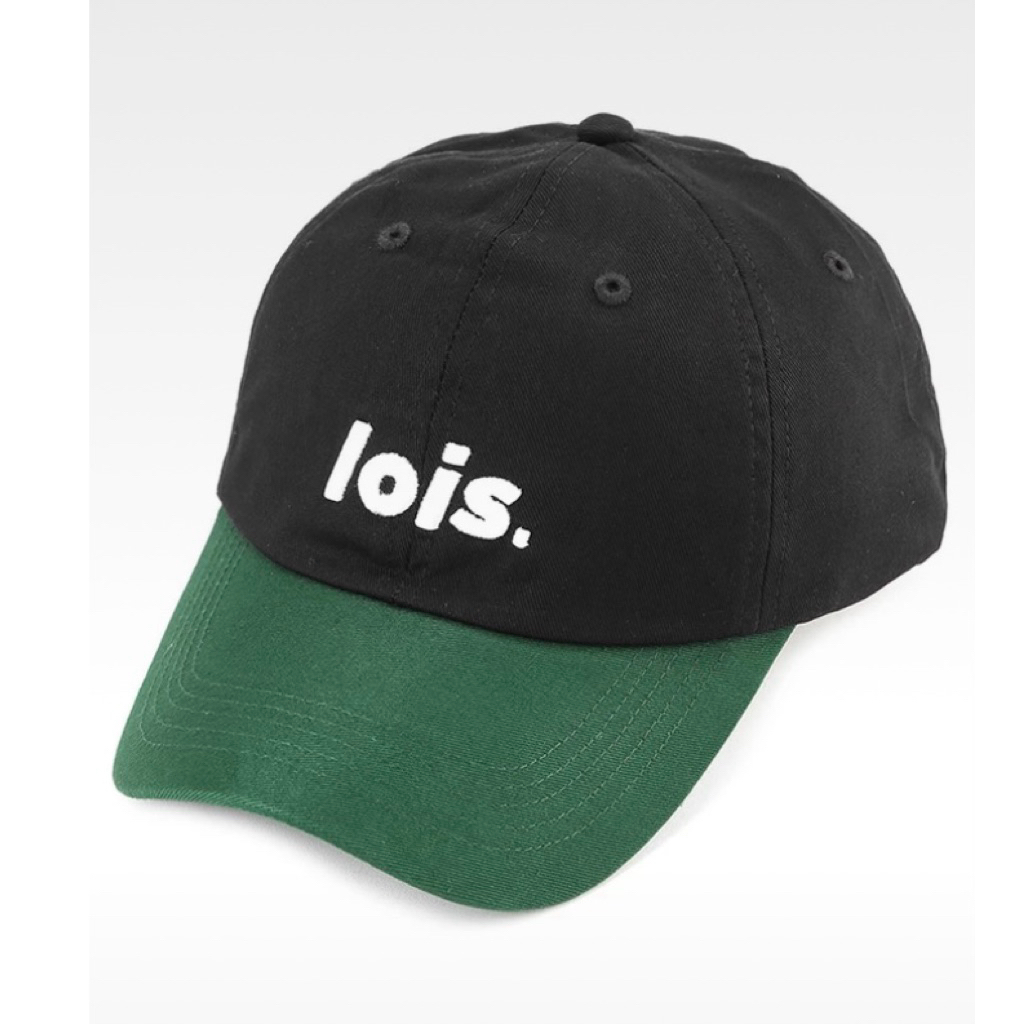 Topi Lois Original - Black Wite