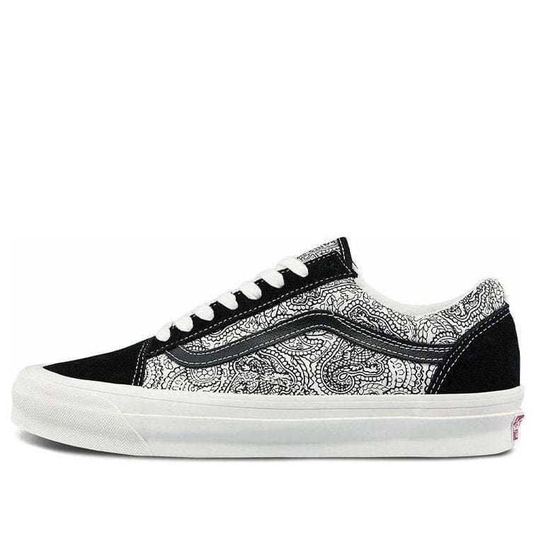Vans Vault OG Old Skool LX Dragon Paisley Black Marshmallow