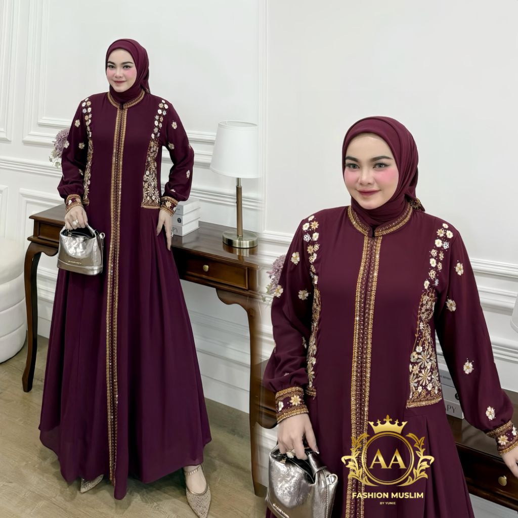 Gamis Aswan/ medina dress/ gamis abaya