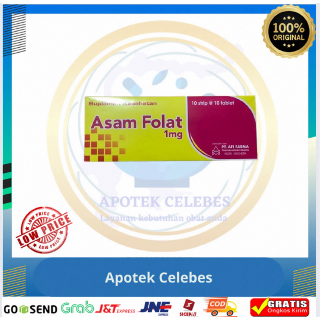 Asam folat 1mg Afi