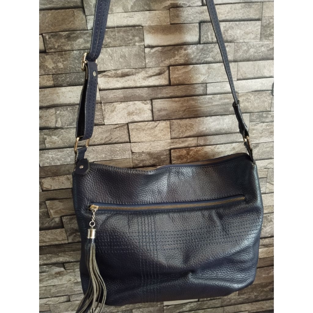 preloved tas selempang kulit asli