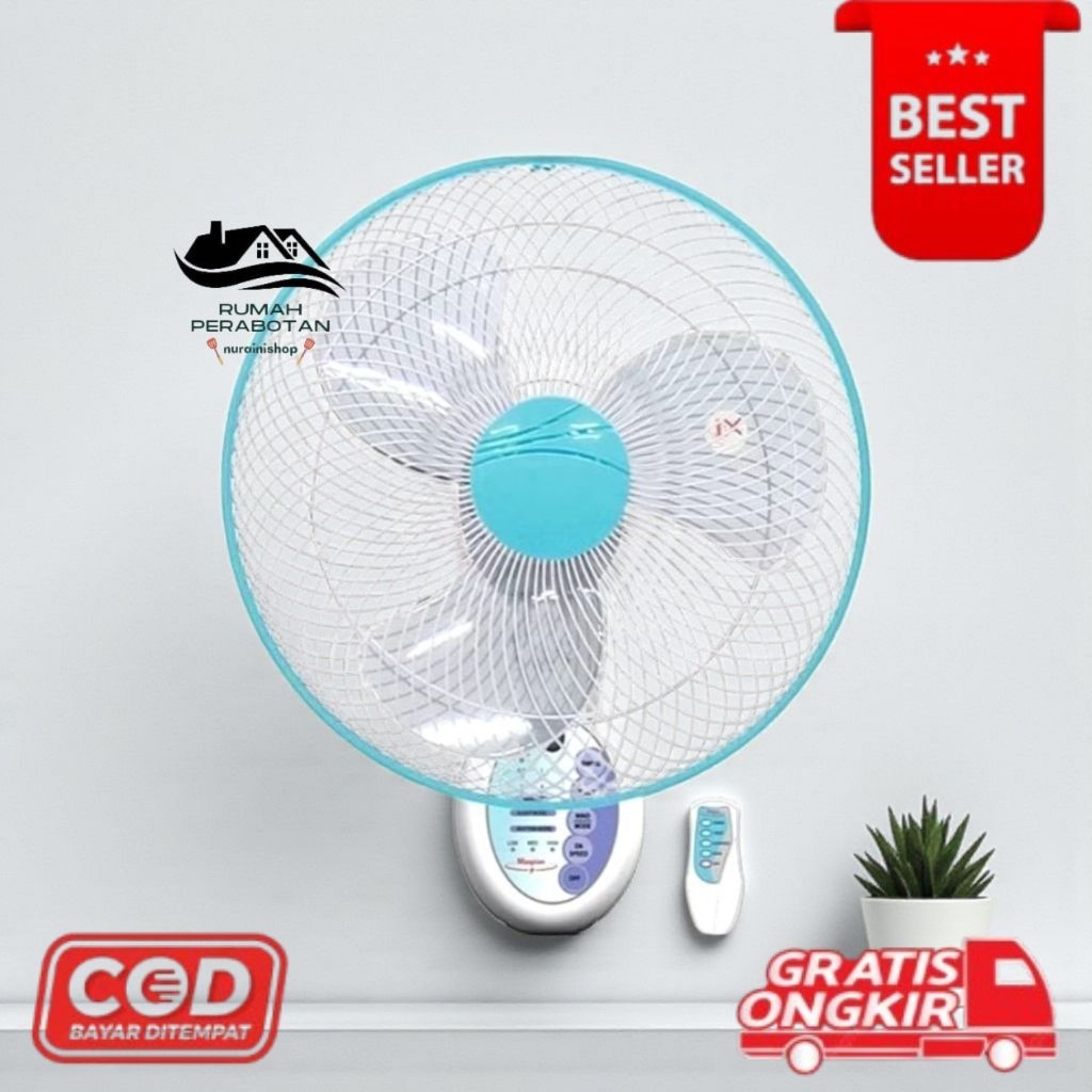 [RP] Kipas angin dinding tembok maspion / kipas angin wall fan maspion