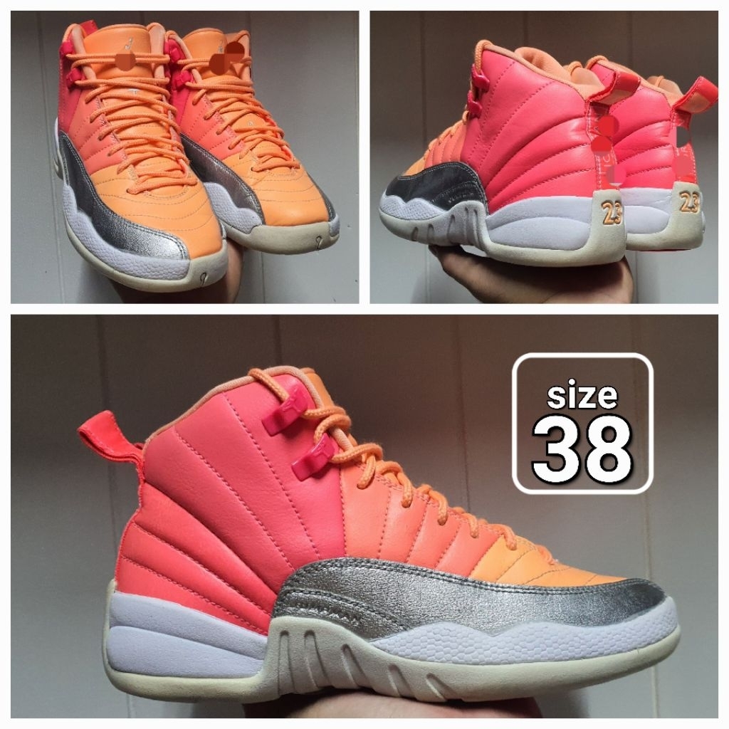 Sepatu Basket Ladies/Anak/Unisex R-XII Sunrise size 38 (24cm) Second Ori shoes Mulus