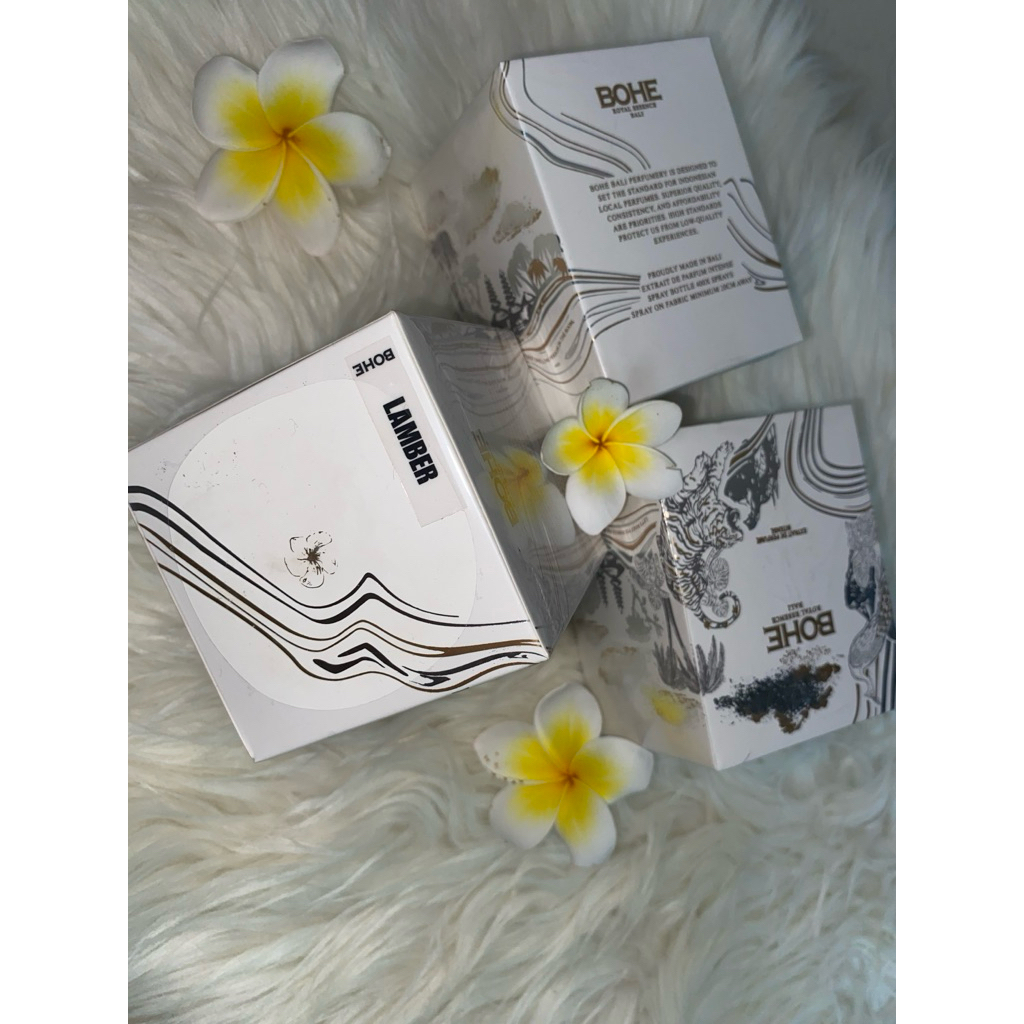 PARFUM BOHE BALI - LAMBER- EXTRAIT DE PARFUM