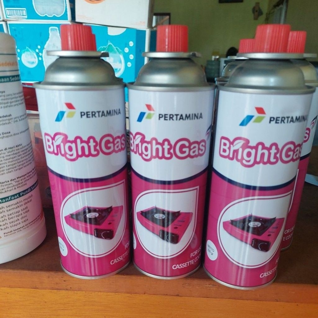 Bright Gas Can 220g kaleng