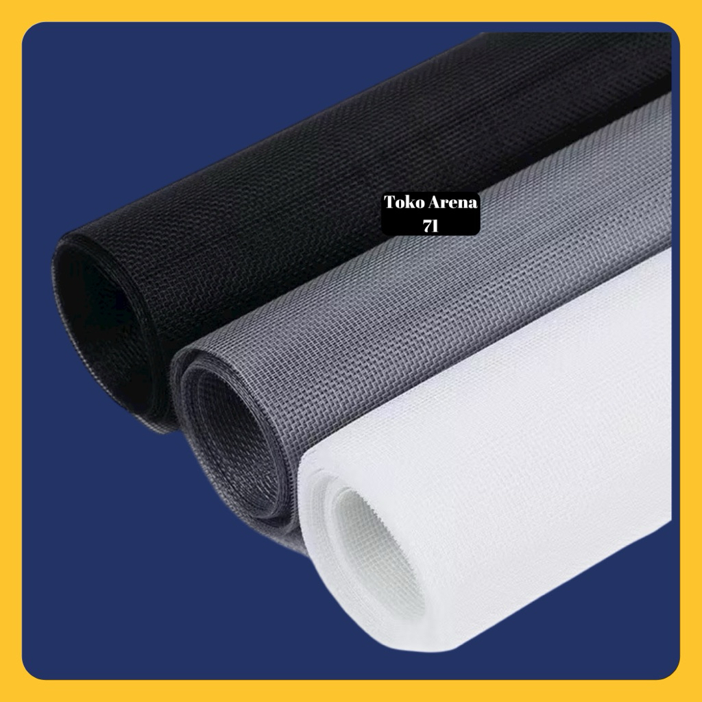 Kawat Parabola Baja Alumunium Kawat Jaring Anti Nyamuk Serangga - 1 rol