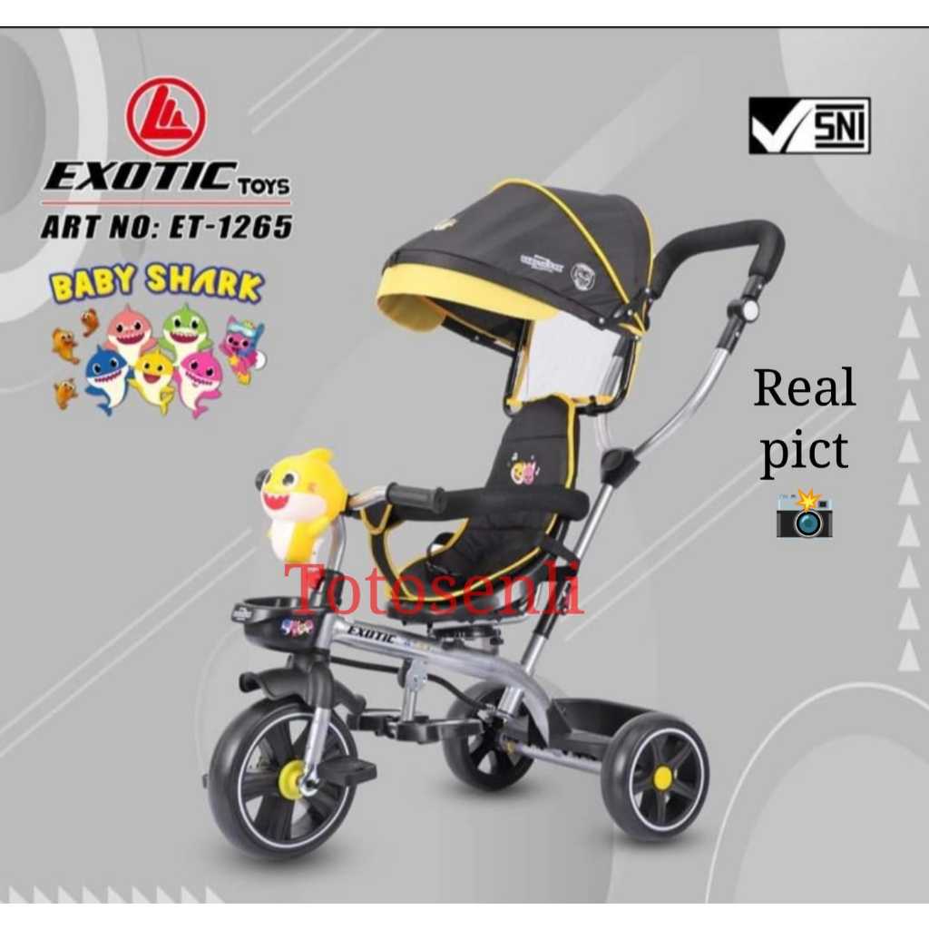 sepeda anak roda tiga exotic 1265 sepeda roda tiga model terbaru
