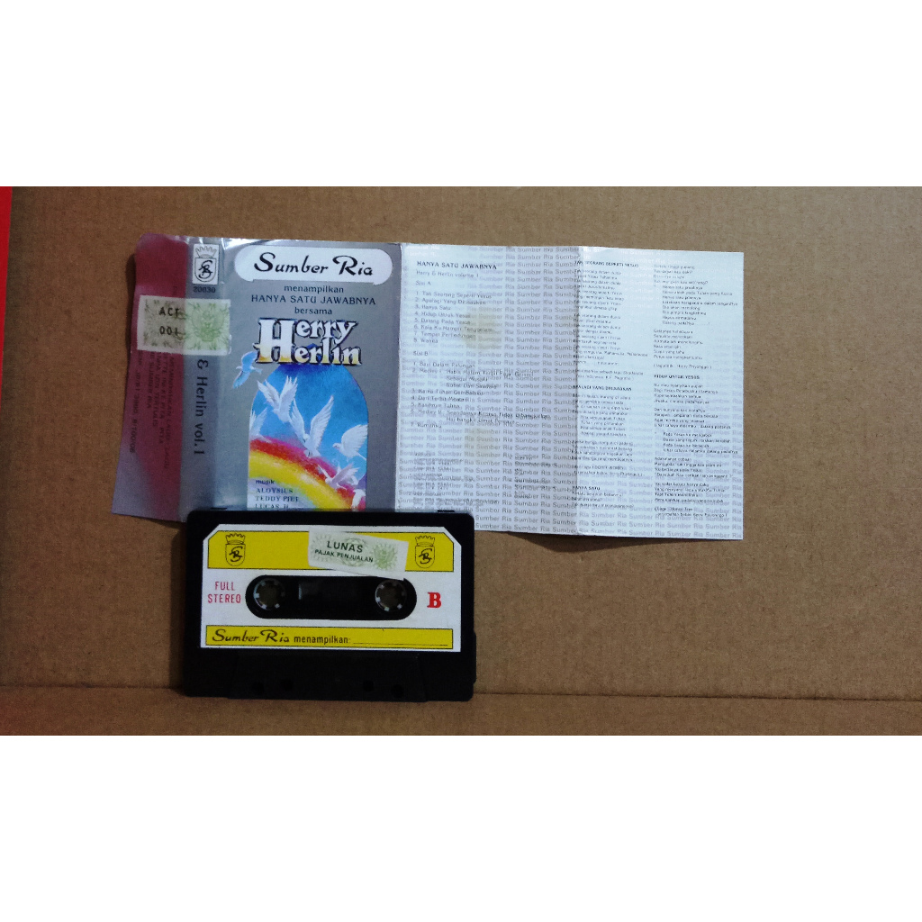 HERRY HERLIN - HANYA SATU JAWABNYA - Kaset