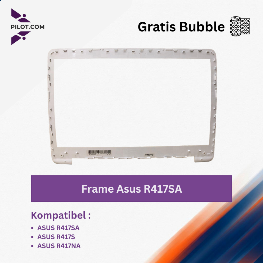 Bezel layar laptop / Frame B ASUS R417SA R417S E402 R417 14 Inch