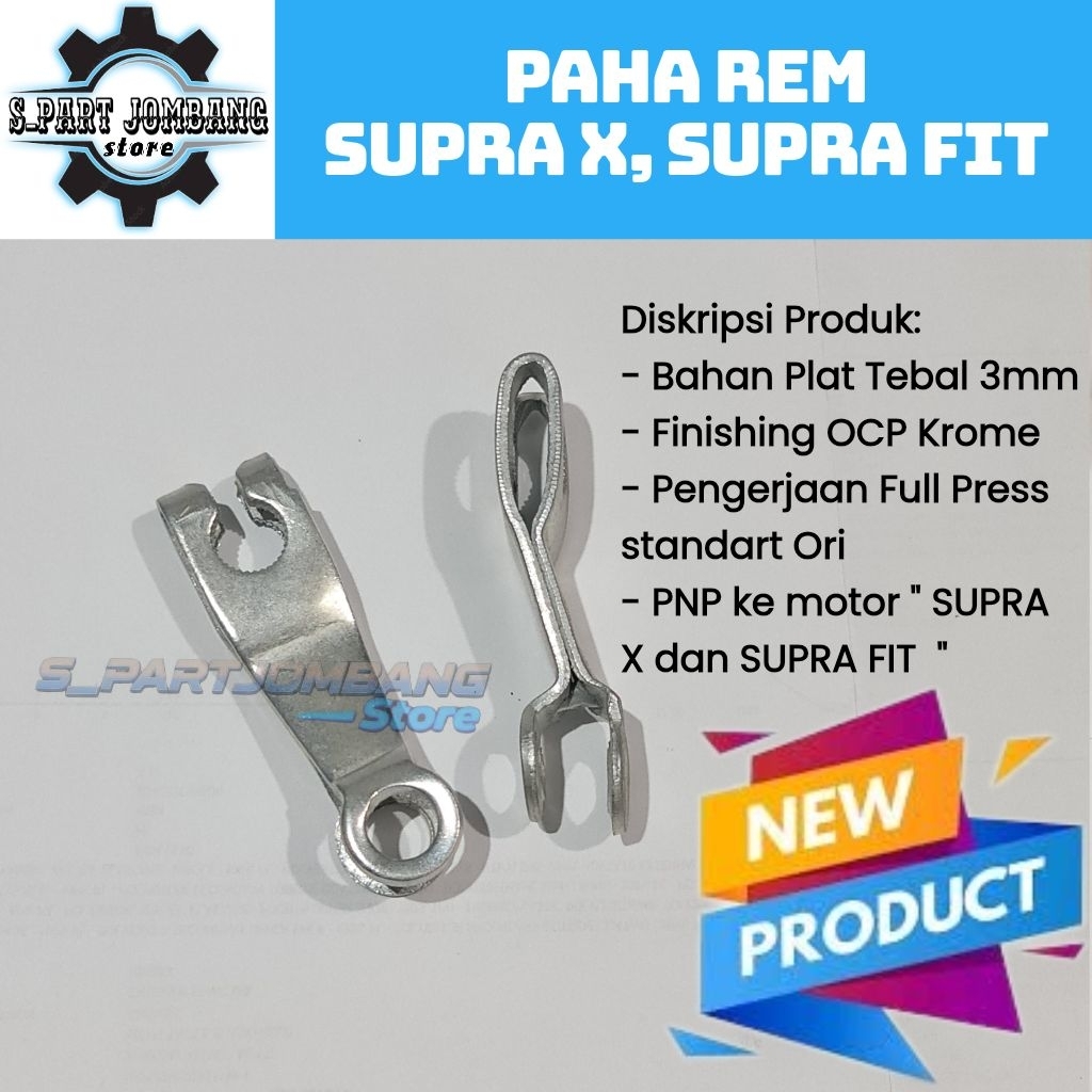 Paha Rem Belakang Tuas Rem Honda Supra x Supra Fit Supra X 125