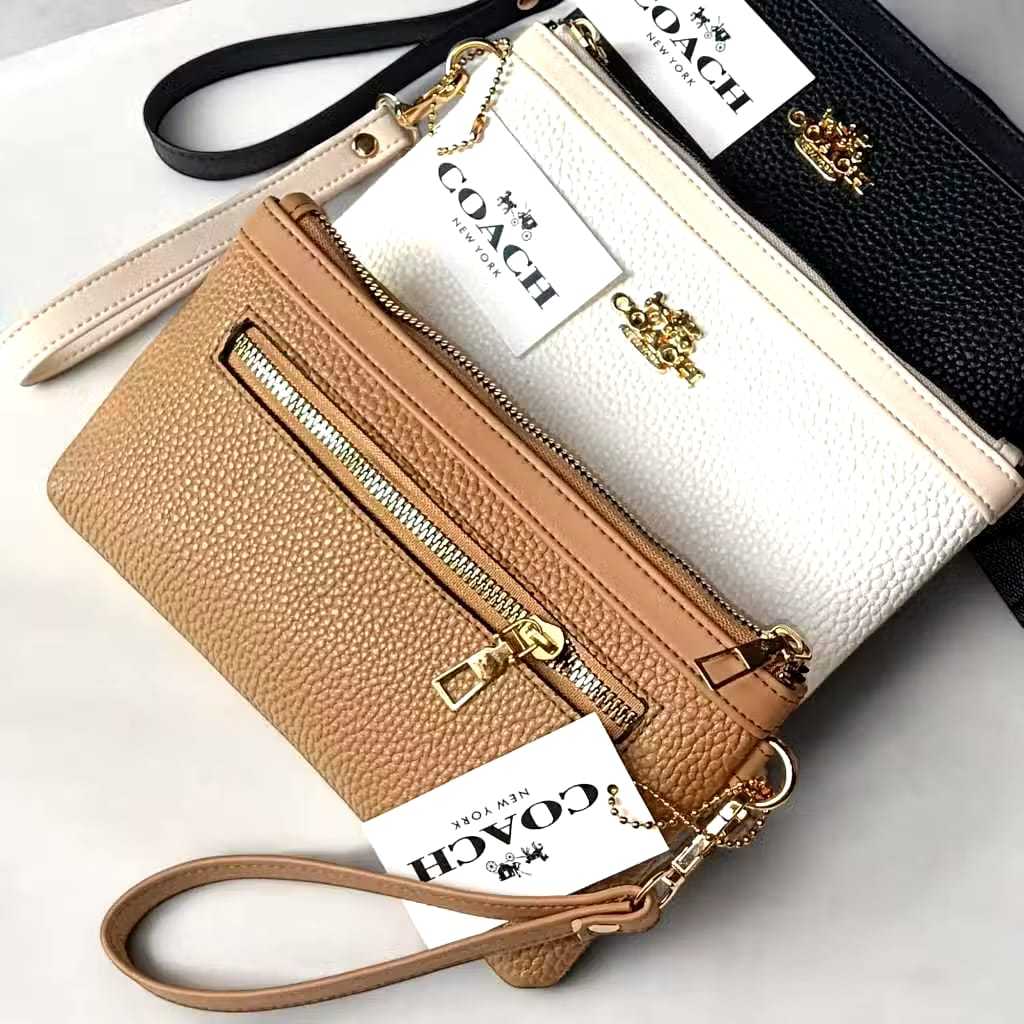 Dompet Wanita Dompet Panjang Wanita Wristlet – Dompet Tangan Branded Import Elegan