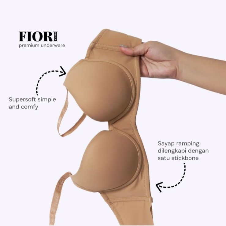 Samantha Bra by Fiori // Push up bra // Germanium bra // Bra fiori