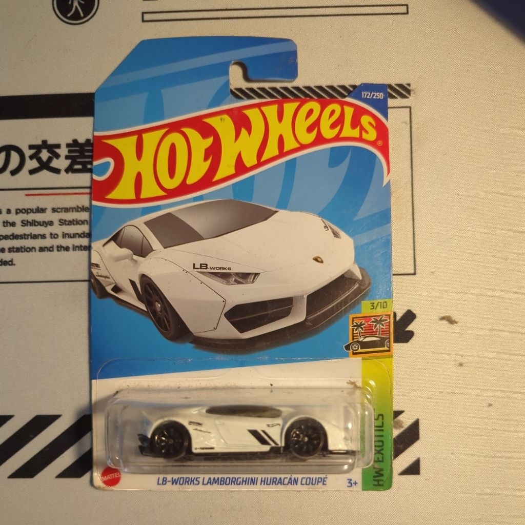 Hot Wheels LBWK Lamborghini Huracan Putih Regular