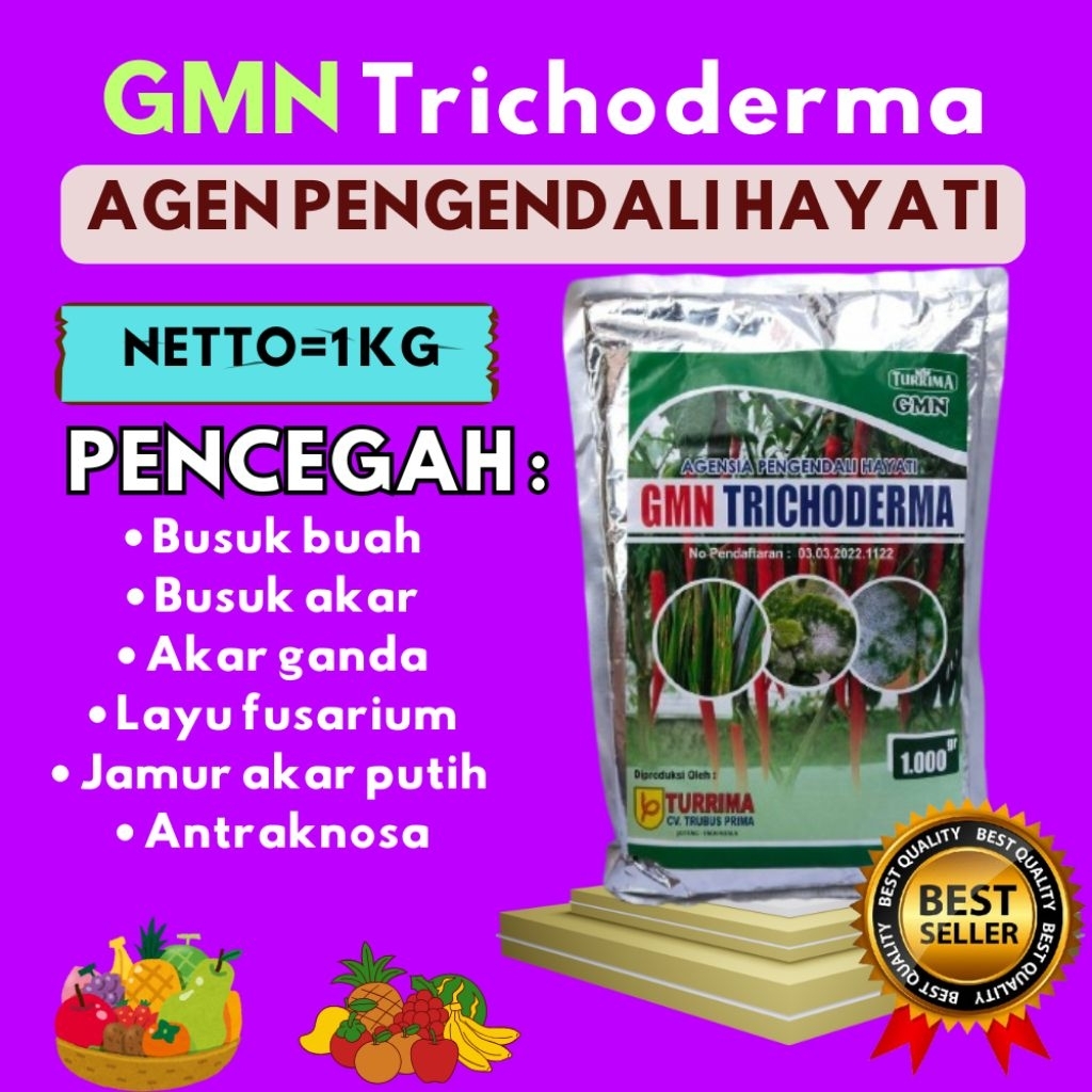 SOLUSI AMPUH  Tricoderma Nogan Isi 1kg