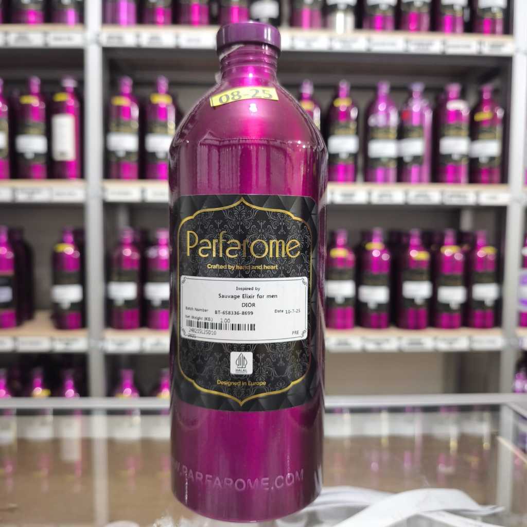 DR SAUVAGE ELIXIR Bibit parfum murni segel pabrik Parfarome PREMIUM. Kemasan 1kg