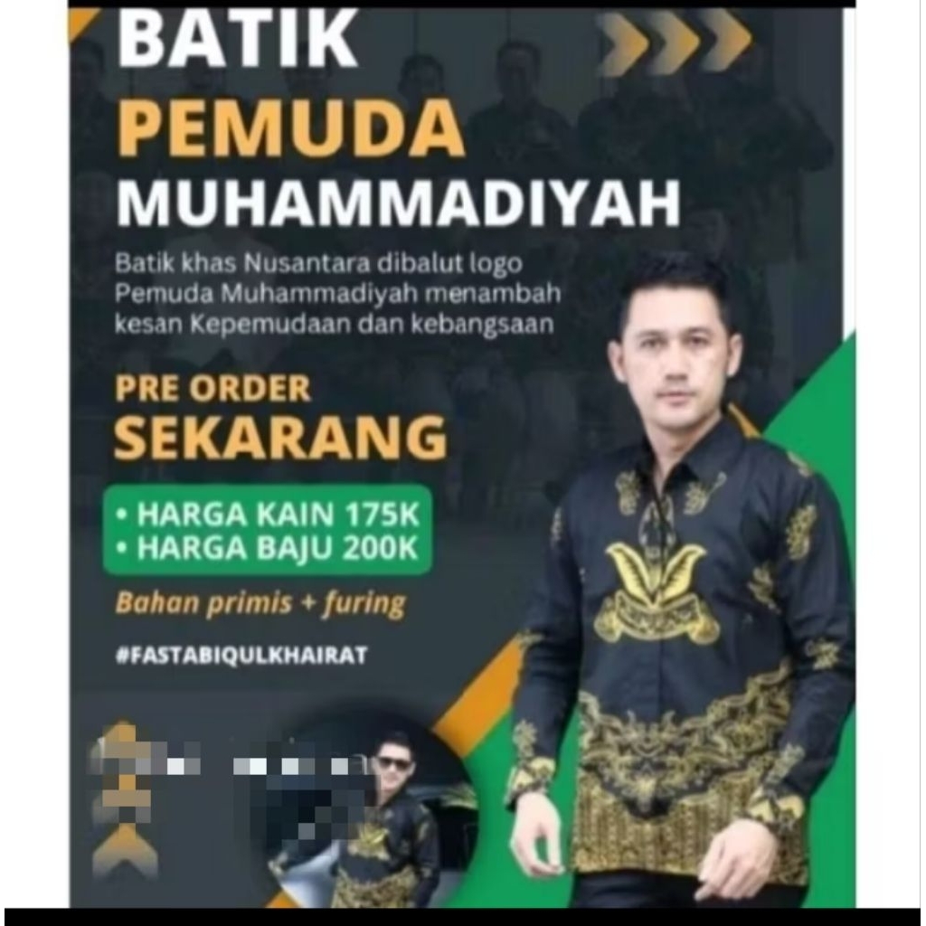 BATIK PEMUDA MUHAMMADIYAH