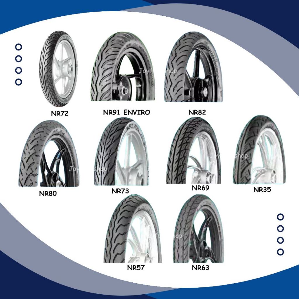 Ban Luar IRC 80/90 -17 TubeType Ban Motor IRC 80 90 Ring 17 TubeType