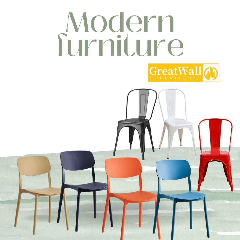 Kursi Sandaran Sederhana Kursi Cafe Kursi Makan Kursi Ruang Tamu Desain Elegan Ringan & Kokoh