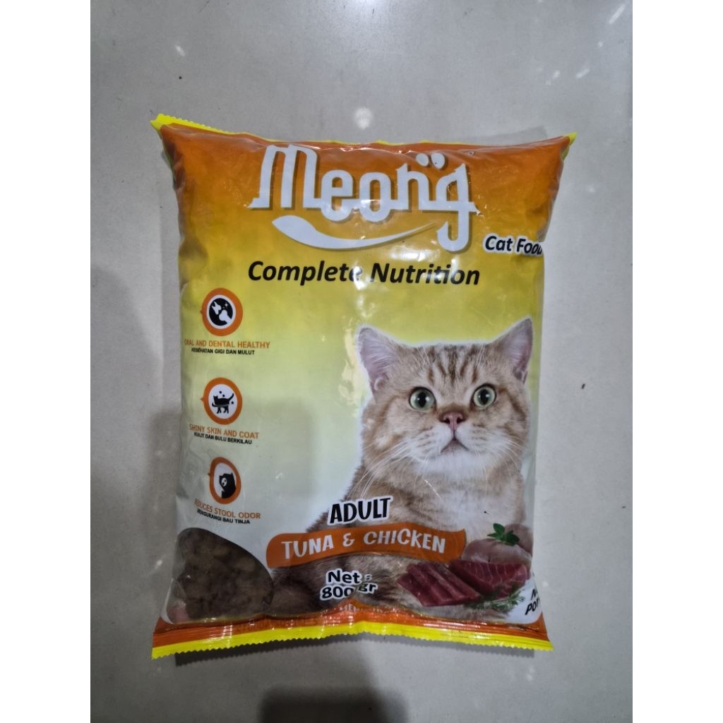 MAKANAN KUCING MEONG UK. 800GRAM